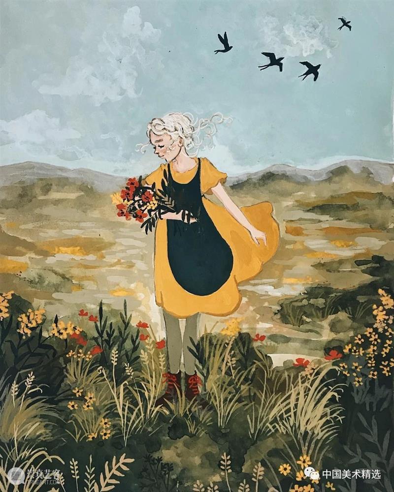 是向往的生活 生活 插画家 Loré Pemberton 丈夫 女儿 佛蒙特州北部 园艺 原生态 作品 崇真艺客