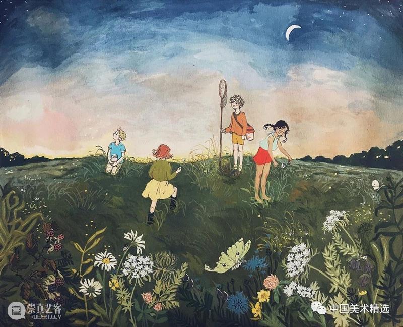 是向往的生活 生活 插画家 Loré Pemberton 丈夫 女儿 佛蒙特州北部 园艺 原生态 作品 崇真艺客
