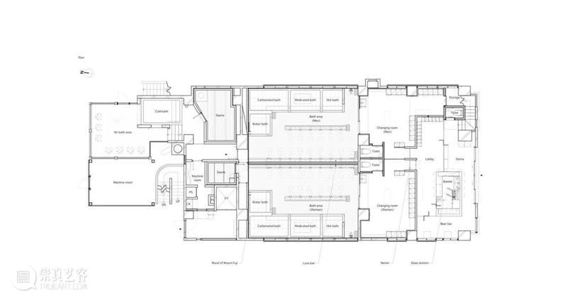 日本传统社区聚集场所，公共浴场改造 / Schemata Architects 日本 社区 场所 公共浴场 Kono Yurika 公共浴室 以来 当地 居民 崇真艺客