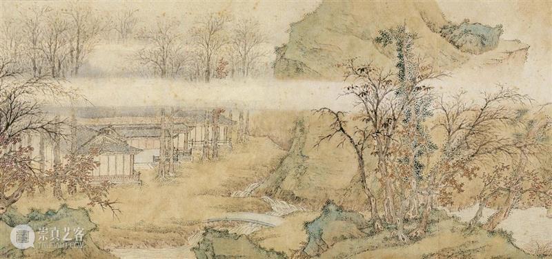 仇英的一幅画为何会有两副面孔？ 艺术财经 嘉德艺术中心 仇英 一幅画 面孔 浅绛山水 名作 嘉德 课程 书画 专家 尹光华 崇真艺客