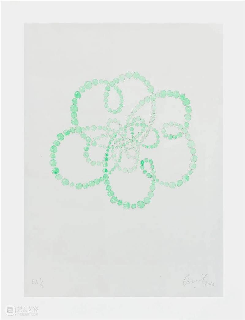 贝浩登全新线上展厅 | 尚-米歇尔·欧托尼耶“菊·绘” 贝浩登 线上 展厅 欧托尼耶 米歇尔 Kiku 局部 日本 纸上 单色 崇真艺客