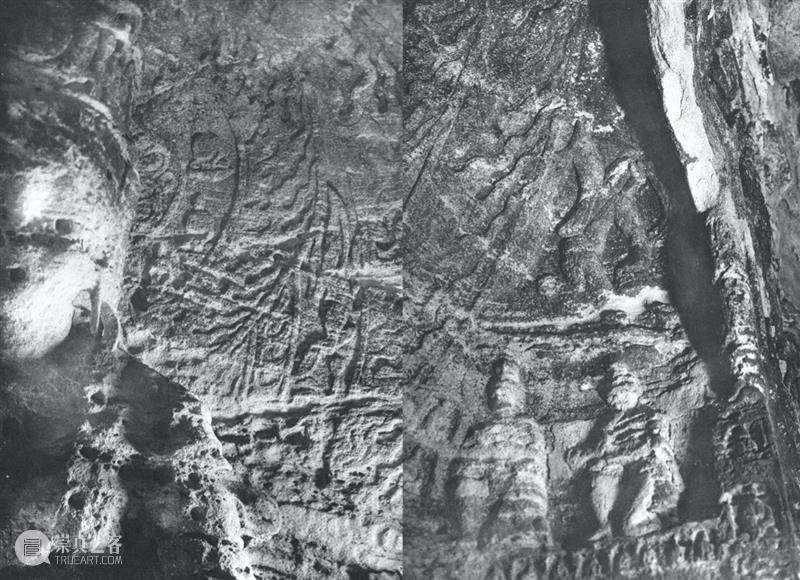 四十年代水野版云冈图集：第三窟 野版 云冈图集 外景 云冈石窟 山西省 大同市西 武周山南 东西 大小 洞窟 崇真艺客