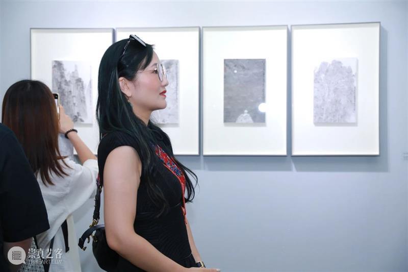 碧山千叠——徐钢近作展 开幕现场 碧山 徐钢 现场 近作展 上海 芊荷 艺术 空间 艺术家 媒体 崇真艺客