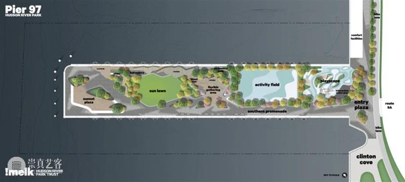 纽约哈德逊广场码头公园方案公布 公园 码头 纽约哈德逊广场 方案 风景 园林 城市规划公司 melk 纽约 哈德逊河 崇真艺客