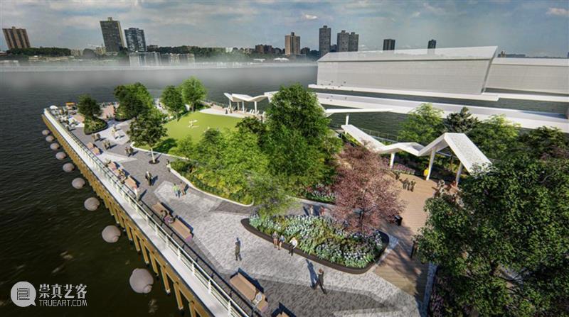纽约哈德逊广场码头公园方案公布 公园 码头 纽约哈德逊广场 方案 风景 园林 城市规划公司 melk 纽约 哈德逊河 崇真艺客
