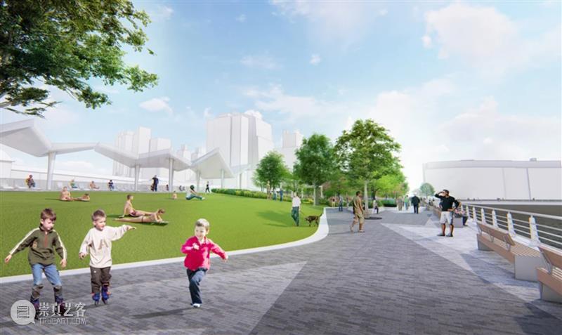 纽约哈德逊广场码头公园方案公布 公园 码头 纽约哈德逊广场 方案 风景 园林 城市规划公司 melk 纽约 哈德逊河 崇真艺客