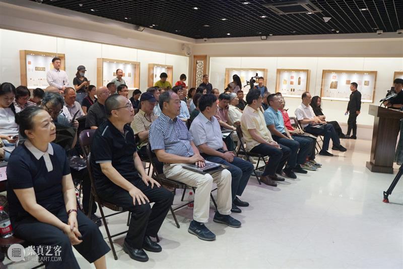朱培尔书画篆刻作品展今日在孤山圆满开幕 朱培尔 书画 作品展 孤山 攒素 积翠 文心聊尔尔 来宾 金秋 丹桂飘香 崇真艺客