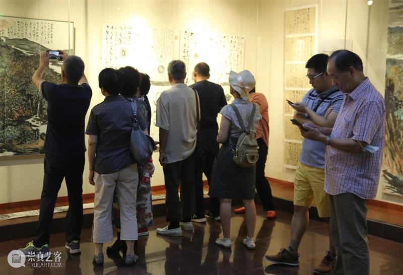 朱培尔书画篆刻作品展今日在孤山圆满开幕 朱培尔 书画 作品展 孤山 攒素 积翠 文心聊尔尔 来宾 金秋 丹桂飘香 崇真艺客
