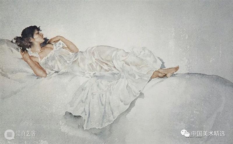 顶尖水彩大师的人体画作 水彩 人体 大师 画作 Flint 英国 画坛 盛誉 油画 蛋彩画 崇真艺客