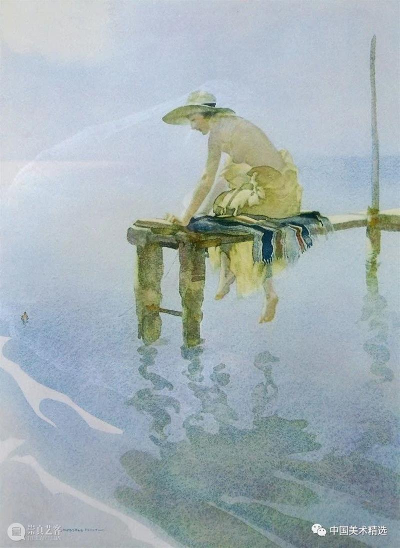 顶尖水彩大师的人体画作 水彩 人体 大师 画作 Flint 英国 画坛 盛誉 油画 蛋彩画 崇真艺客