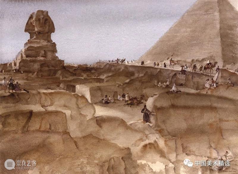 顶尖水彩大师的人体画作 水彩 人体 大师 画作 Flint 英国 画坛 盛誉 油画 蛋彩画 崇真艺客