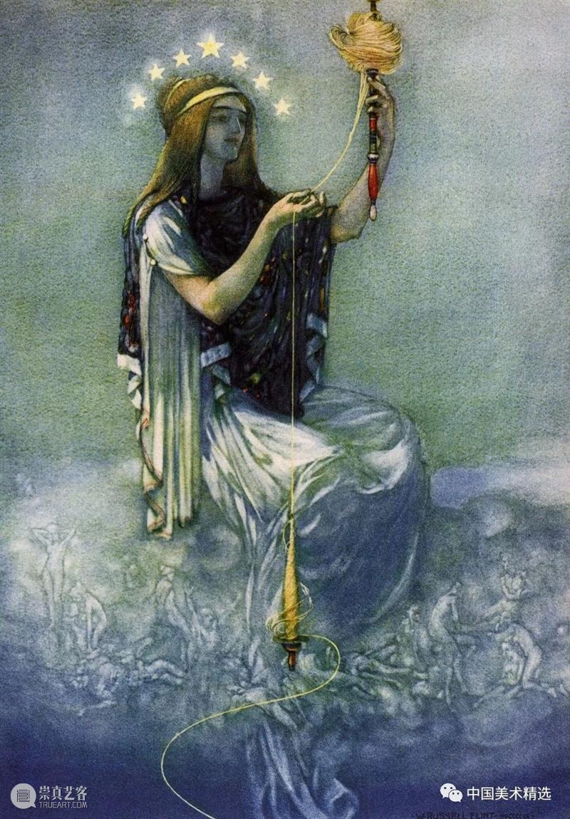 顶尖水彩大师的人体画作 水彩 人体 大师 画作 Flint 英国 画坛 盛誉 油画 蛋彩画 崇真艺客