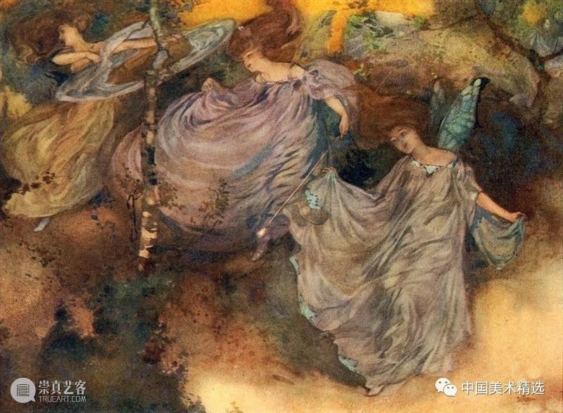 顶尖水彩大师的人体画作 水彩 人体 大师 画作 Flint 英国 画坛 盛誉 油画 蛋彩画 崇真艺客