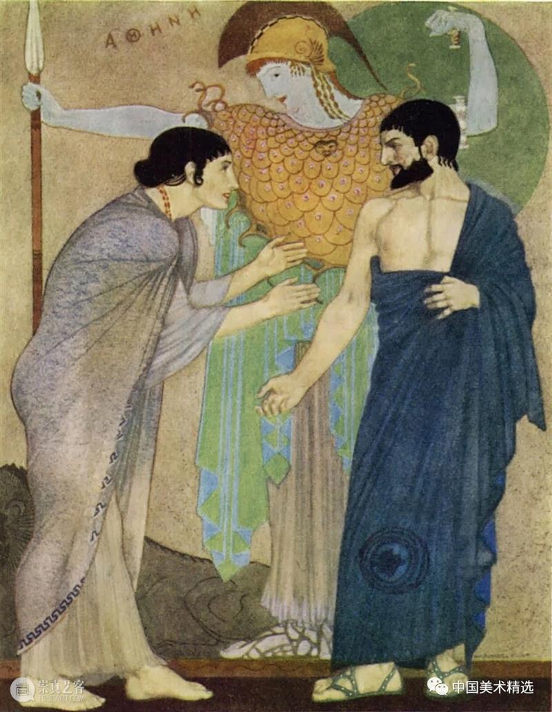 顶尖水彩大师的人体画作 水彩 人体 大师 画作 Flint 英国 画坛 盛誉 油画 蛋彩画 崇真艺客