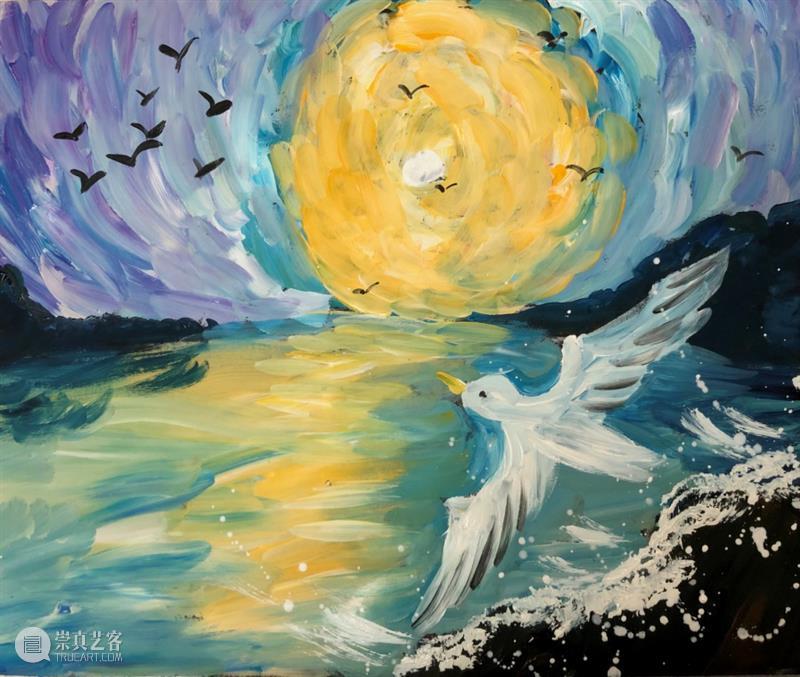 绘生活的夏天,只要流光、艺术和你 生活 艺术 PAINT 夏日记 色彩 风景 眼睛 夏夜 星星 石榴 崇真艺客