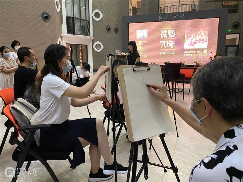 公教活动现场 | 教师节特辑 活动 现场 公教 特辑 武汉美术馆 人物 手作 贺卡 教师 观众 崇真艺客