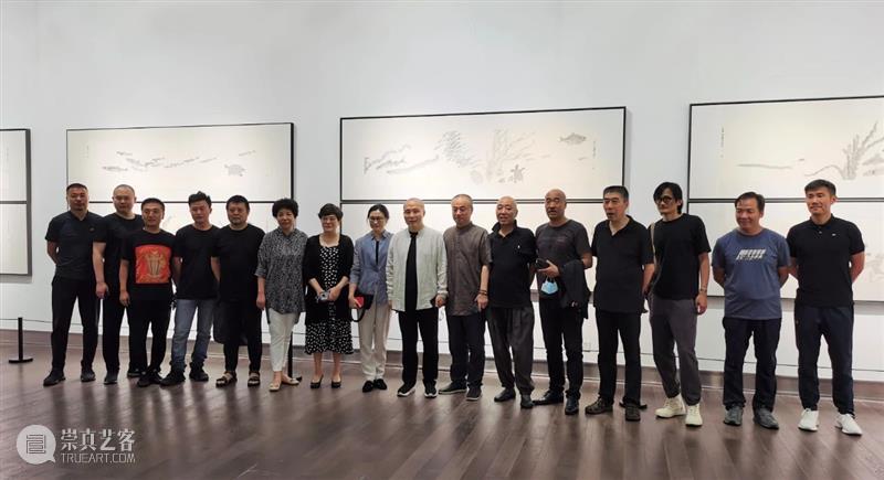 “金陵大咖——周京新画展”今日在金陵美术馆“低调”开展 金陵美术馆 金陵 大咖 周京新 画展 现场 南京书画院 先生 要求 开幕式 崇真艺客