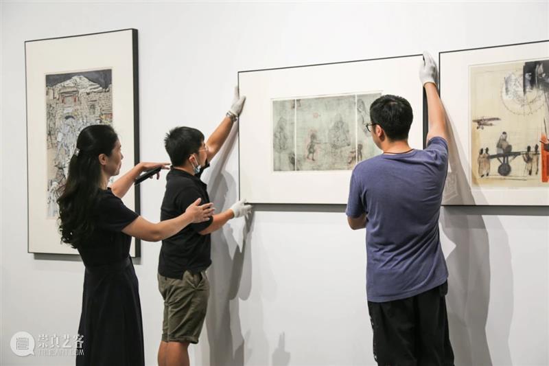 明日开幕|回漪·展觐——西安美术学院版画60年文献展 展觐 西安美术学院 版画 文献展 回漪 布展 现场 主办单位 中国美术家协会版画艺术委员会 西安美术馆 崇真艺客