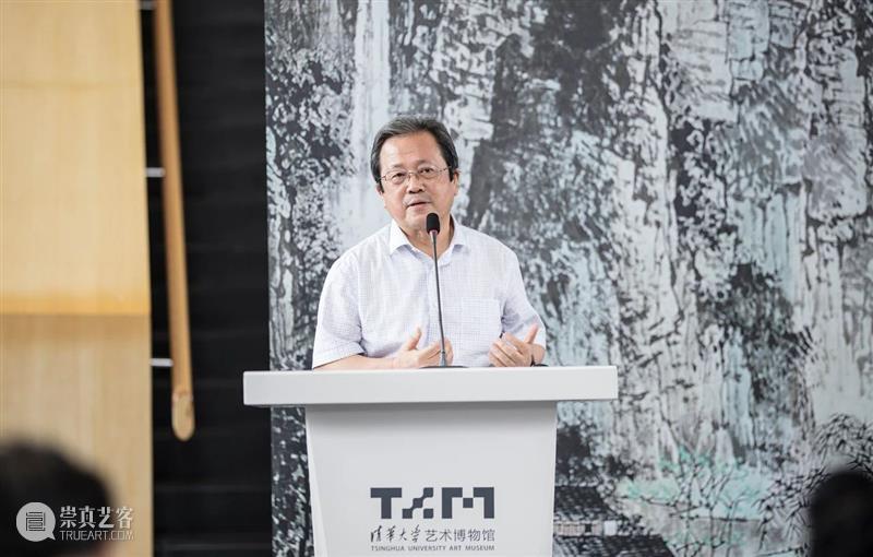 “立象尽意——白雪石中国画作品展”在清华大学艺术博物馆开幕 清华大学艺术博物馆 立象 白雪石 中国 作品展 金秋 纪念日 开幕式 学术 研讨会 崇真艺客