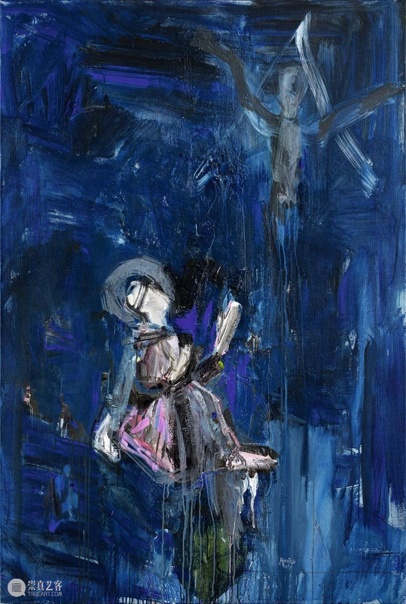 帕维尔 · 胡卡 ：“积聚与生成——2020上海当代艺术展”参展艺术家 艺术家 帕维尔 胡卡 上海 艺术展 作品 Works 乔托 之后 帆布 崇真艺客