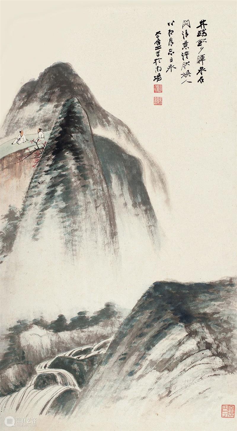 敬华春拍丨南张北溥：画坛传奇与旧时王孙 画坛 南张北溥 王孙 敬华春 传奇 旧时 敬华 艺术品 艺术 空间 崇真艺客