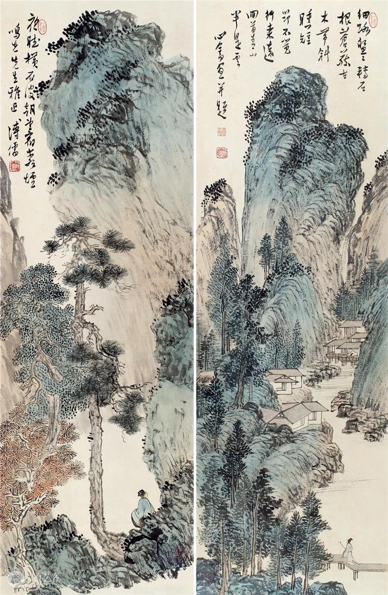 敬华春拍丨南张北溥：画坛传奇与旧时王孙 画坛 南张北溥 王孙 敬华春 传奇 旧时 敬华 艺术品 艺术 空间 崇真艺客