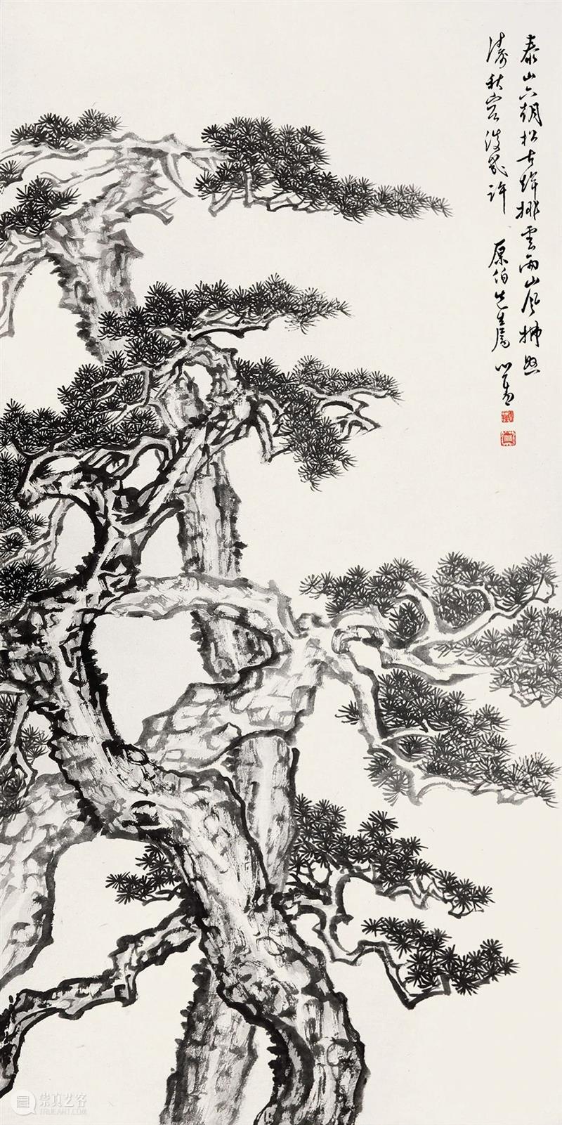 敬华春拍丨南张北溥：画坛传奇与旧时王孙 画坛 南张北溥 王孙 敬华春 传奇 旧时 敬华 艺术品 艺术 空间 崇真艺客