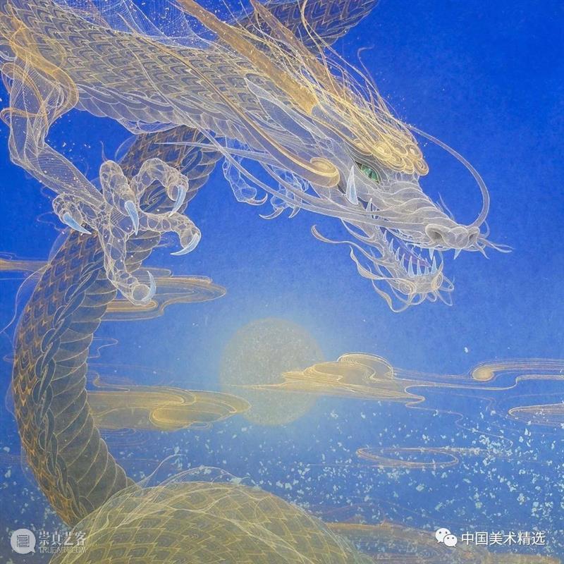 薄如蝉翼的空灵之美 蝉翼 日本 船桥 插画 小林 kobayashi 东京艺术大学 笔下 作品 梦幻 崇真艺客