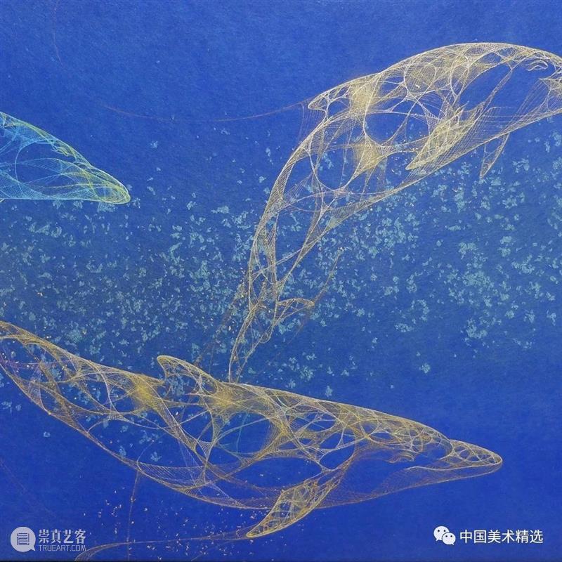 薄如蝉翼的空灵之美 蝉翼 日本 船桥 插画 小林 kobayashi 东京艺术大学 笔下 作品 梦幻 崇真艺客