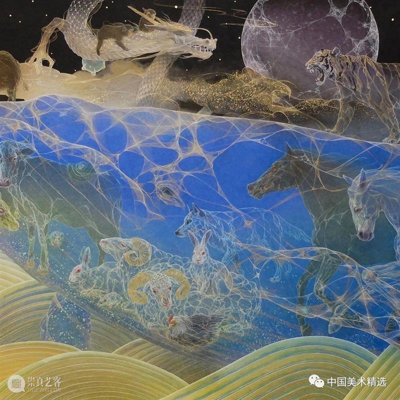 薄如蝉翼的空灵之美 蝉翼 日本 船桥 插画 小林 kobayashi 东京艺术大学 笔下 作品 梦幻 崇真艺客