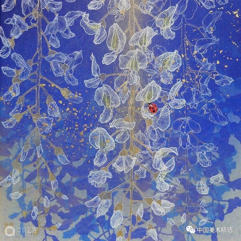 薄如蝉翼的空灵之美 蝉翼 日本 船桥 插画 小林 kobayashi 东京艺术大学 笔下 作品 梦幻 崇真艺客
