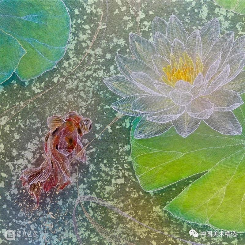 薄如蝉翼的空灵之美 蝉翼 日本 船桥 插画 小林 kobayashi 东京艺术大学 笔下 作品 梦幻 崇真艺客
