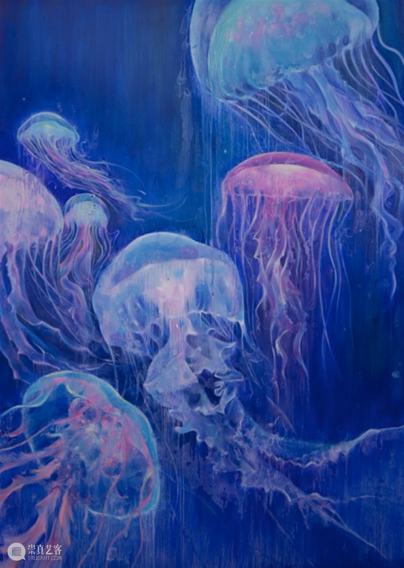 张子叶 ｜ 动物习性 张子叶 动物 习性 Zhang 模样.58 布面 油画 作品 观者 视觉 崇真艺客
