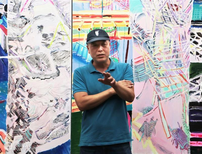 “谁的手指？指向哪里？——焦小健新作展”开幕式全记录 手指 焦小健 新作展 开幕式 艺术 杭州人可艺术中心 帷幕 同济大学 中国美术学院 教授 崇真艺客