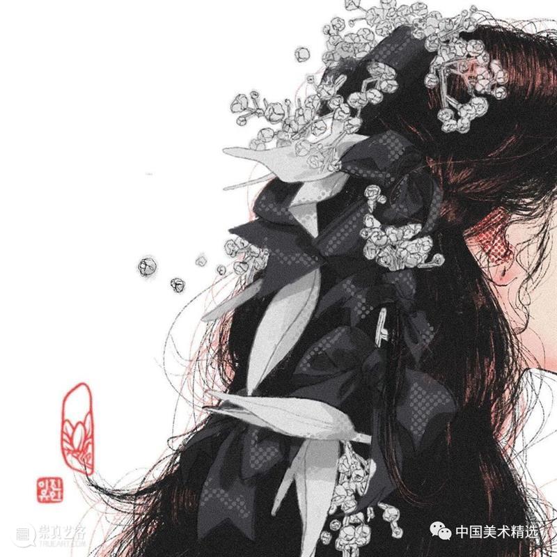 灵动俊美，抱走当头像辽 头像 素材 面孔 egg tarty 人像 插画 作品 往期 好文 崇真艺客