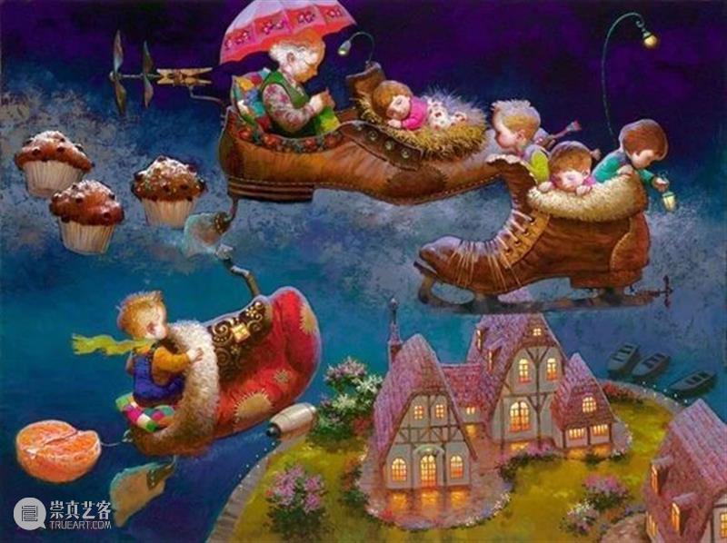 绘画丨俄罗斯油画家的童话世界：愿你永远是个孩子！ 俄罗斯 童话世界 绘画 油画家 孩子 上方 中国舞台美术学会 右上 星标 本文 崇真艺客