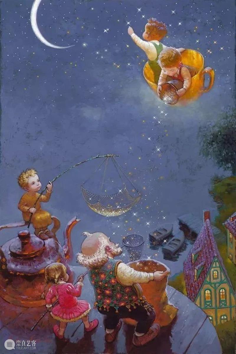 绘画丨俄罗斯油画家的童话世界：愿你永远是个孩子！ 俄罗斯 童话世界 绘画 油画家 孩子 上方 中国舞台美术学会 右上 星标 本文 崇真艺客