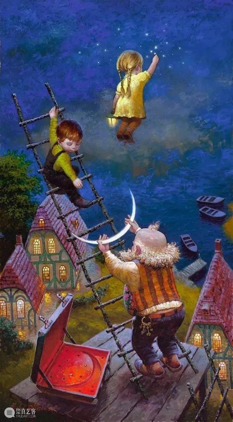 绘画丨俄罗斯油画家的童话世界：愿你永远是个孩子！ 俄罗斯 童话世界 绘画 油画家 孩子 上方 中国舞台美术学会 右上 星标 本文 崇真艺客