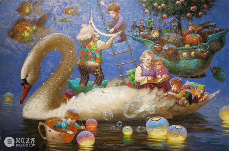 绘画丨俄罗斯油画家的童话世界：愿你永远是个孩子！ 俄罗斯 童话世界 绘画 油画家 孩子 上方 中国舞台美术学会 右上 星标 本文 崇真艺客