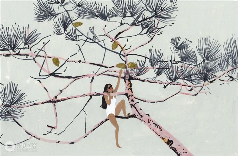 朴拙而恬静的画面 画面 南非 插画家 Katrin Coetzer 自然主义 气息 梦幻 作品 自然 崇真艺客