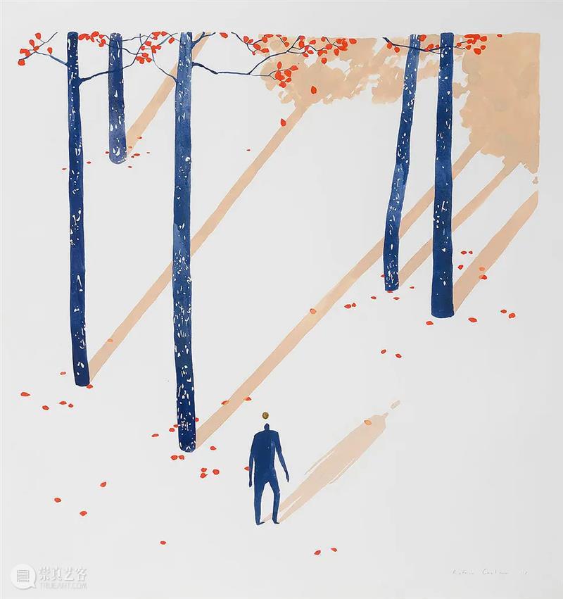 朴拙而恬静的画面 画面 南非 插画家 Katrin Coetzer 自然主义 气息 梦幻 作品 自然 崇真艺客