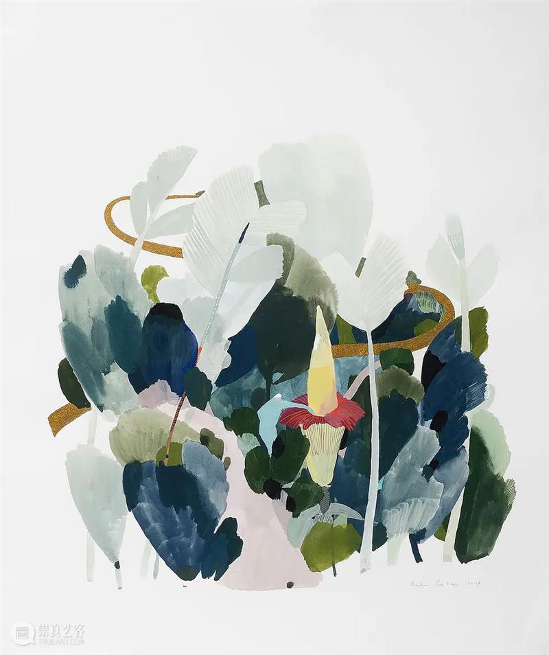 朴拙而恬静的画面 画面 南非 插画家 Katrin Coetzer 自然主义 气息 梦幻 作品 自然 崇真艺客