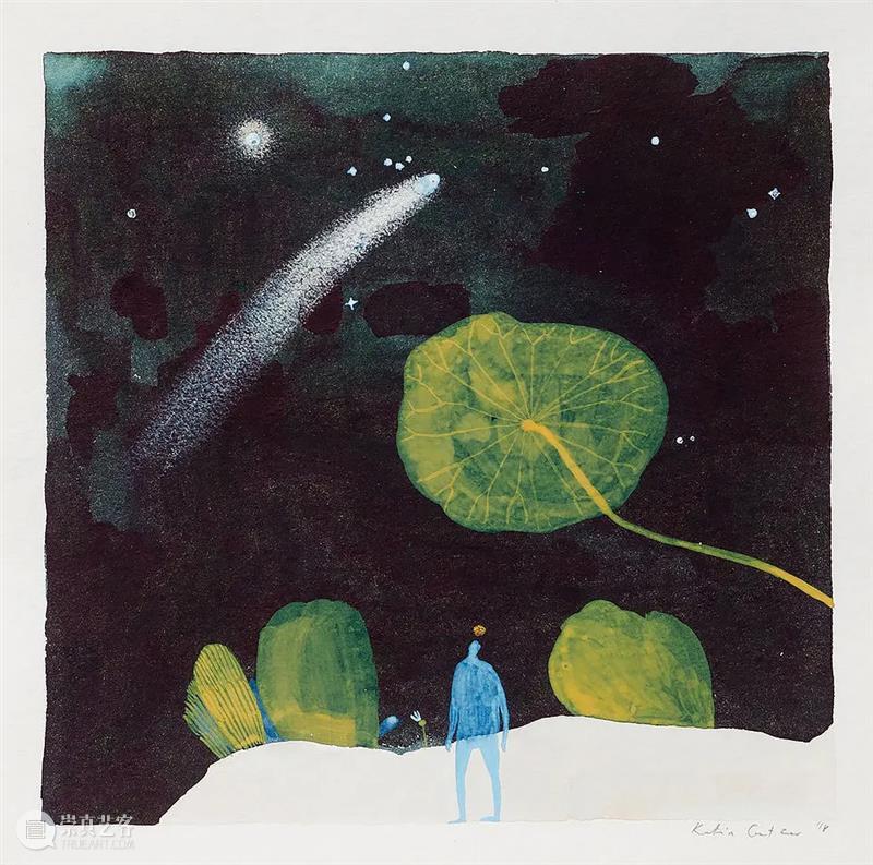 朴拙而恬静的画面 画面 南非 插画家 Katrin Coetzer 自然主义 气息 梦幻 作品 自然 崇真艺客