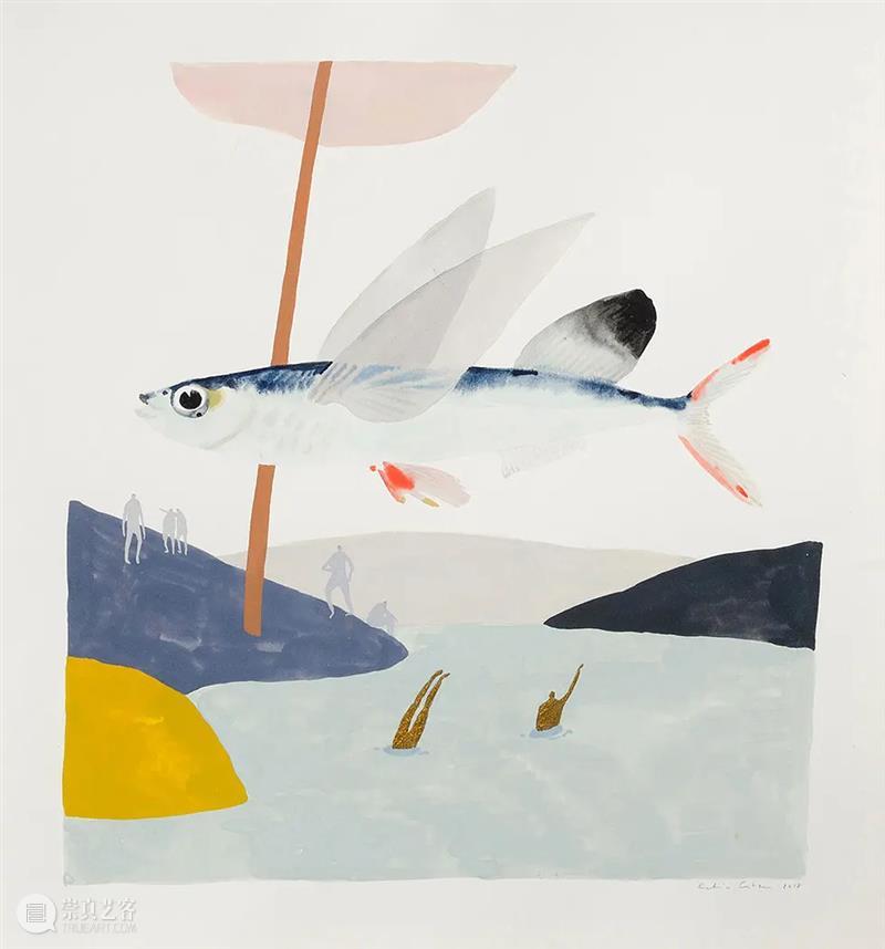 朴拙而恬静的画面 画面 南非 插画家 Katrin Coetzer 自然主义 气息 梦幻 作品 自然 崇真艺客