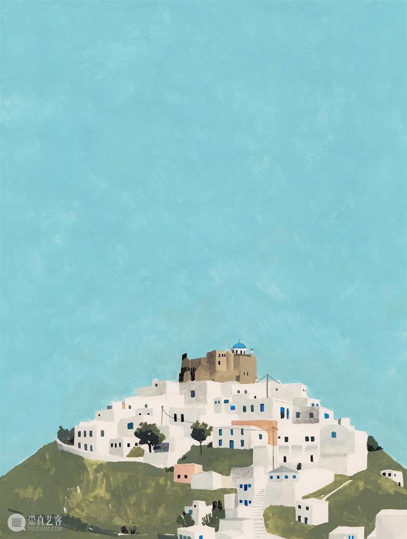 朴拙而恬静的画面 画面 南非 插画家 Katrin Coetzer 自然主义 气息 梦幻 作品 自然 崇真艺客
