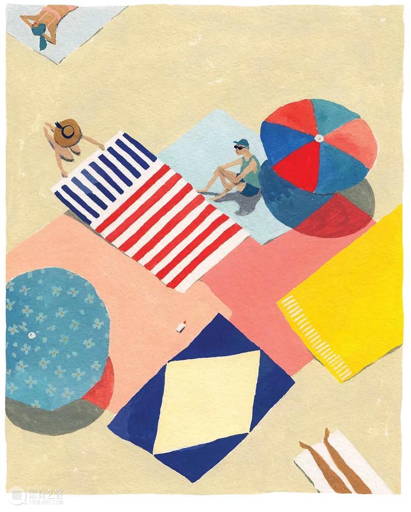 朴拙而恬静的画面 画面 南非 插画家 Katrin Coetzer 自然主义 气息 梦幻 作品 自然 崇真艺客
