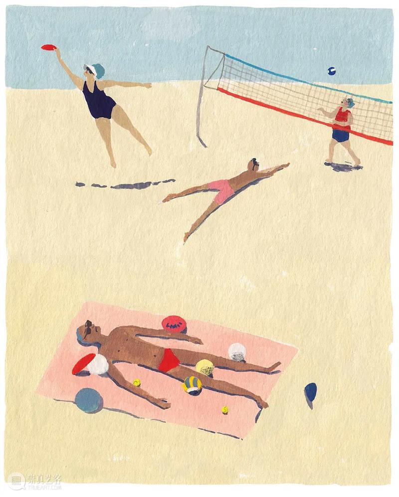 朴拙而恬静的画面 画面 南非 插画家 Katrin Coetzer 自然主义 气息 梦幻 作品 自然 崇真艺客