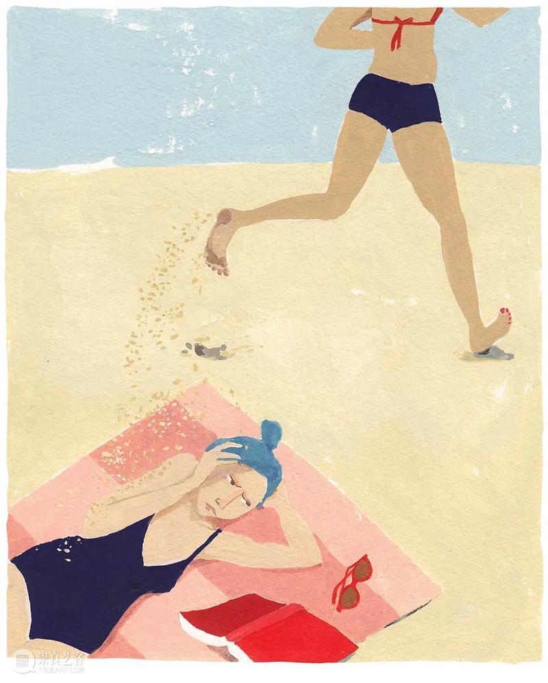 朴拙而恬静的画面 画面 南非 插画家 Katrin Coetzer 自然主义 气息 梦幻 作品 自然 崇真艺客