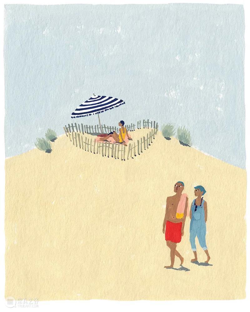 朴拙而恬静的画面 画面 南非 插画家 Katrin Coetzer 自然主义 气息 梦幻 作品 自然 崇真艺客