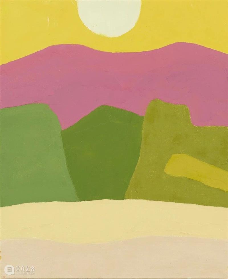 【IFA-艺术赏析】斑斓丨Etel Adnan Adnan 艺术 IFA 一生 中大 部分 时间 加利福尼亚州 一段时间 中东 崇真艺客